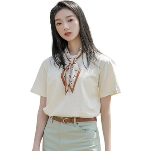 Женские хлопковые футболки OIMG China At AliExpress