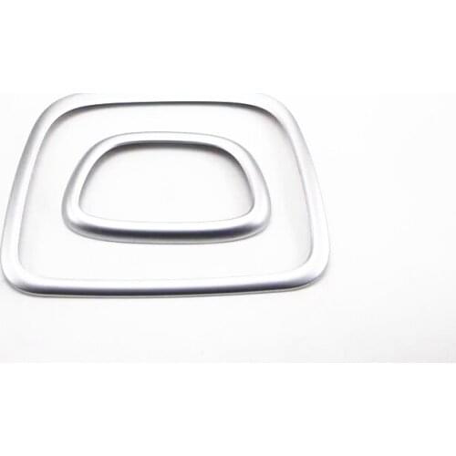 Fit For Jeep Cherokee 2014 2015 ABS Chrome Inner Front & Rear Reading Light Lamp Cover Plastic Car Roof Trim Decoration Frame