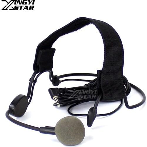 Wired Vocal Headworn Headset Dynamic Microphone 3.5mm Earhook Mic For WH20TQG Computer DSLR Camera PC Wireless Tour Guide System