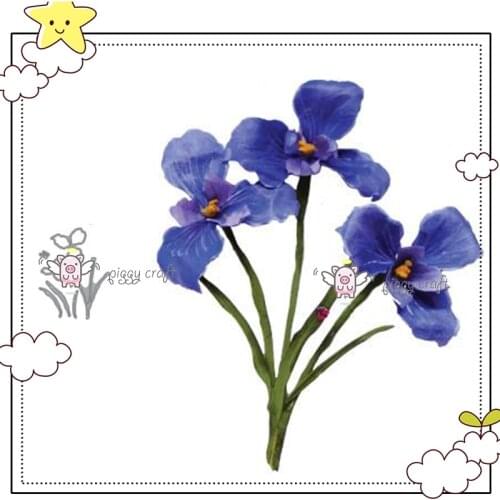 Mmao Crafts Metal Steel Cutting Dies Grassroots flowers Stencil For DIY Scrapbooking Paper/photo Cards Embossing Dies