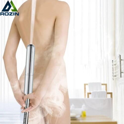 100% Brass Chrome Handshower 2 Function Shower Faucet Replace Head Bathroom Toilet Sprayer Bidet Head Handheld Bidet Sprayer