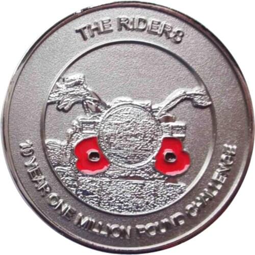 United States Coast Guard Metal Gold Challenge Coin in Rope Edge