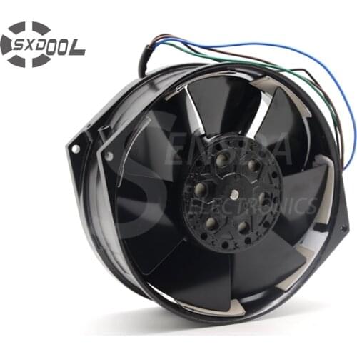 SXDOOL 5E-DVB-1 100~120/200~230VAC 50/60Hz AC Cooling Fan 150MM x 170MM x 55MM metal frame impeller