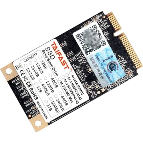 Taifast Cheap Small Fast Speed SATA III 6Gbps Internal Hard Drive 128GB 240gb 512 GB 1TB mSATA SSD
