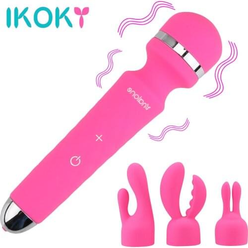 Magic Wand Vibrators for Women Anal Vagina Massager Clitoris Stimulator Clamps Set Erotic Machine Female Sextoys Sex Toys Adults