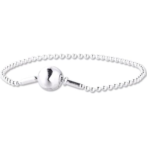 QANDOCCI Bracelet Beaded Essence Bracelets for Women Pulseira Feminina Masculina Pulseras Mujer Silver 925 Sterling jewelry
