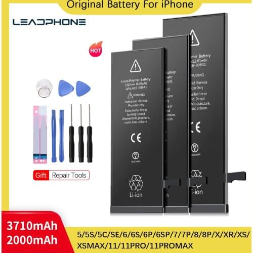 Bateria para iphone 6s 6 7 8 plus x se 5S 5 5c xr xs max 8 mais 7 mais 6 mais substituição do telefone móvel bateria ferramenta
