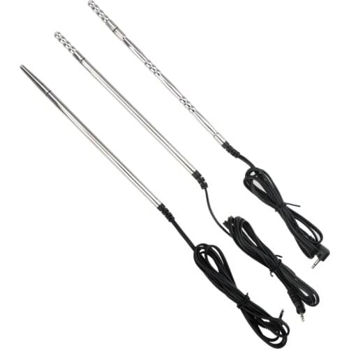 Stainless Steel Penis Plug Chastity Penis Insertion Urethra Sound Dilator Electric Shock Urethral Catheter Sex Toys For Men