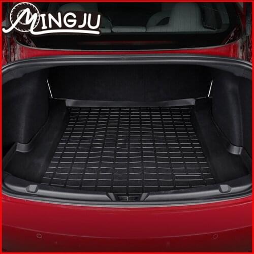 Hot Car Front Trunk Storage Mat Cargo Tray back Trunk Waterproof Protective Pads Compatible for Tesla Model 3 Three Front Box