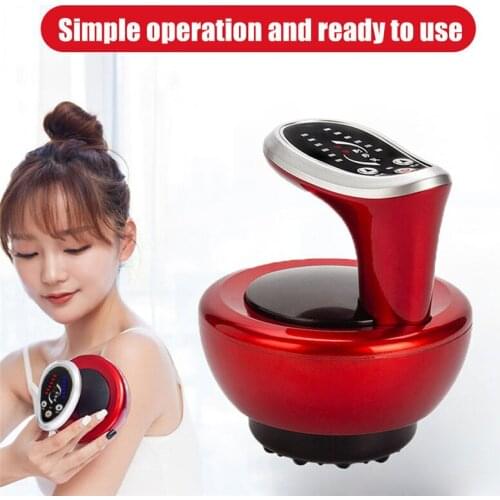 USB Electric Cupping massage Scraping Body Relaxation massager Stimulate Acupoints Vacuum guasha Device Healthy Care scrape