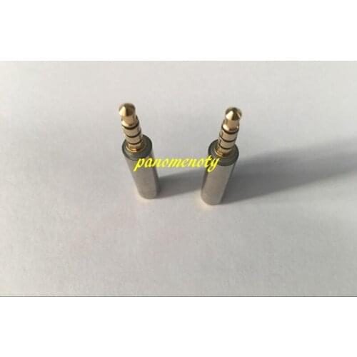 200pcs/lot Metal Gold-plated plug 3.5mm Adapter Converter CTIA to OMTP / OMTP to CTIA For Headphones Handsfree Earphones