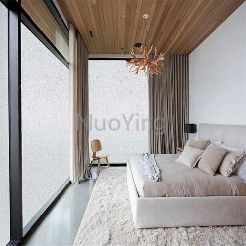 Pvc Sand Window Cover Film Waterproof Aluminum Foil Laser Anti-static Glass Window Sticker Privacy No Glue Grinding Bathroom