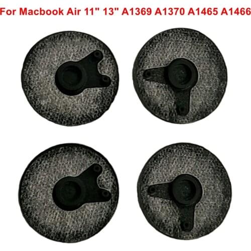 200pcs/50sets OEM New Bottom Case Cover Rubber Feet Foot For Apple MacBook Air 11" 13" A1369 A1370 A1465 A1466 Replacement