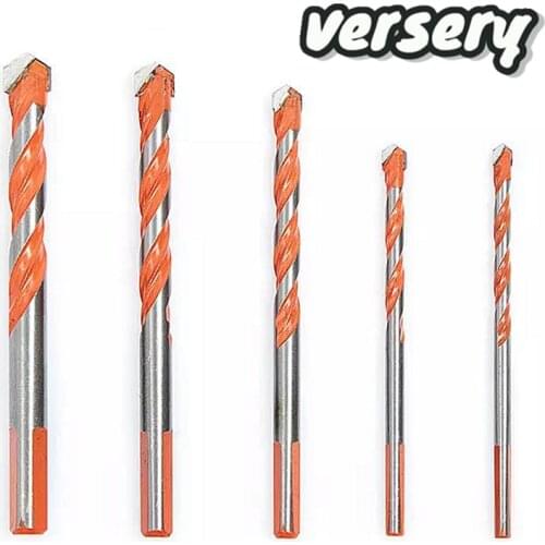 5PCS 5 - 12mm New Ultimate Drill Bits Twist Drill Head Wall Ceramic Glass Punching Hole Working Set multifunctional drill bit