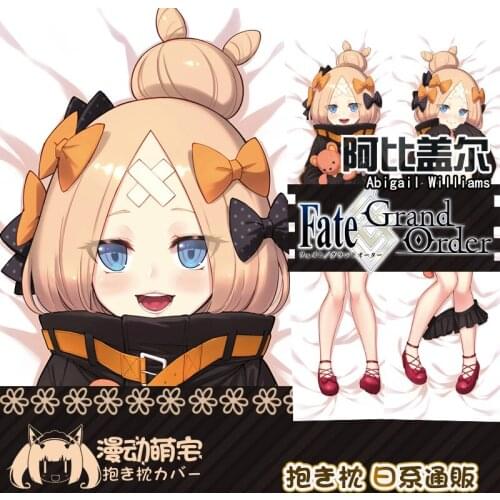 Anime Game Fate Abigail Williams Sexy Dakimakura Hugging Body Pillow Case Cover Pillowcase Cushion Bedding Xmas Gifts New MD