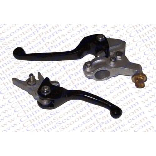 ASV Clutch Brake Lever 50CC 70CC 90CC 110CC 125CC 140CC 150CC 200CC CRF KLX Apollo Xmotos Kaya Dirt Pit Bike Parts Black