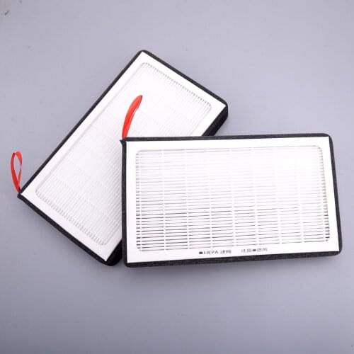 2Pcs Car Cabin HEPA Air Filter with Activated Carbon Fit for Tesla Model 3 2017 2018 2019 2020
