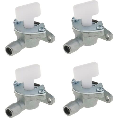 4x Carb Carburetor Fuel Oil ValveTap Switch F/49cc Mini Bike Quad ATV