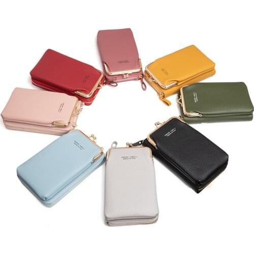 Fashion Small Crossbody Bags Women Mini PU Leather Shoulder Messenger Bag For Girls Handbag Ladies Phone Purse Zipper Flap bolso