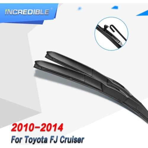 INCREDIBLE Hybrid Wiper Blades for Toyota FJ Cruiser Fit hook Arms