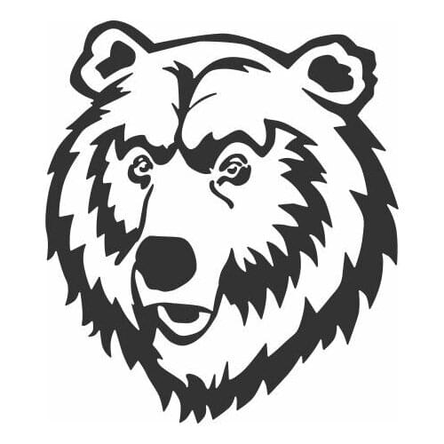 Lonely Bear With Tears In His Eyes Car Stickers For Car Outlet Design Unique Hot Selling FA644