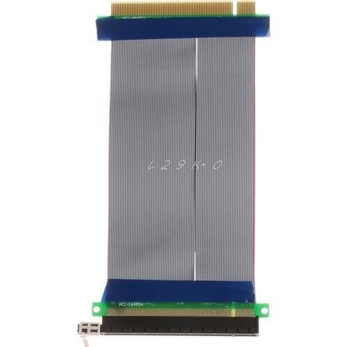 PCI Slot Card PCI Express PCI-E 16X to 16X Riser Extender Card Adapter Flexible Cable