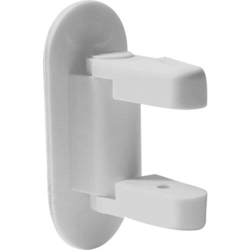 Plastic Door Lever Lock Baby Proofing Security Self-Adhesive Childproofing Anti-Theft Door Knob Handle Lock for Home Office