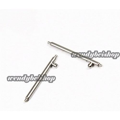 16 17 18 20 22 23mm(1.8mm diameter) 1pc Wholesale Newest HQ Quick Release Stainless Steel Watch Band Single Switch Spring Bar