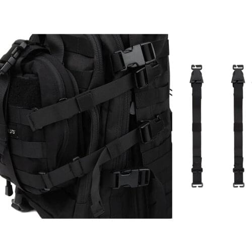 Outdoor tactical molle belt fixing belt binding belt hierarchical system module accessories expansion straps Morley buckle