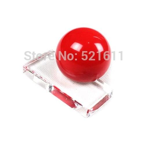 Xmlivet 4pcs/lot Transparent Acrylic Snooker white ball locators/High quality special cue ball locators Billiards accessories