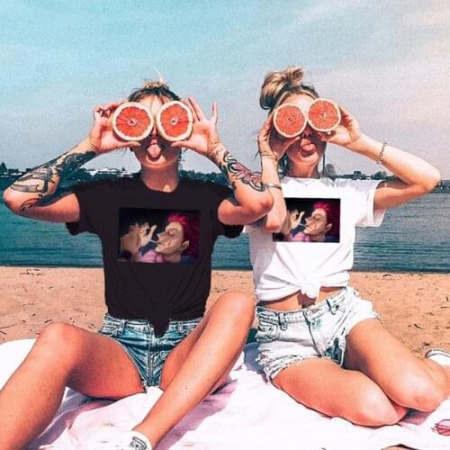 Woman t-shirts Hunter X Hunter Hisoka Cartoon printing Harajuku 90s Female Short Sleeve T-shirt Japanese Anime Hipster T-shirt