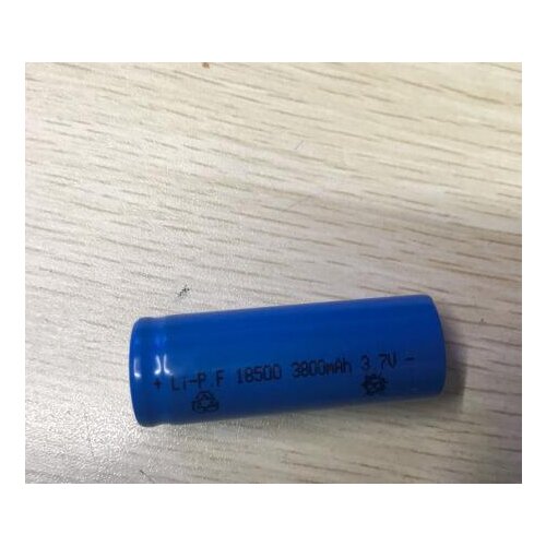 Free ship 2pcs/lot 18500 lithium battery 3.7v 3800mah li-ion rechargeable battery
