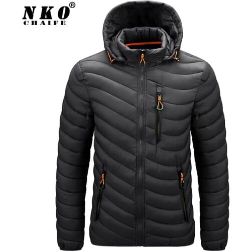 CHAIFENKO Men's Spring Parkas