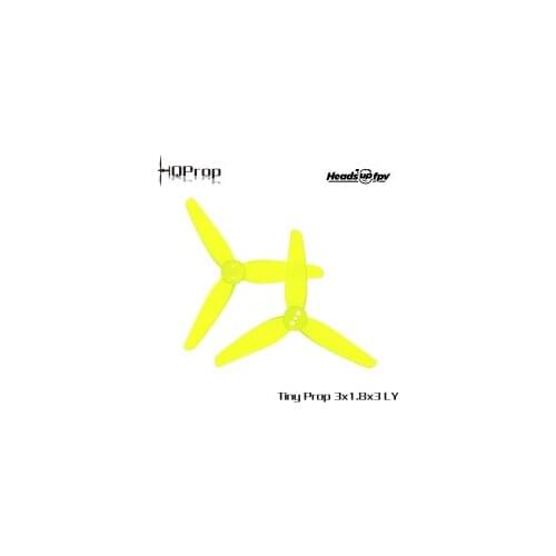 HQ 20PCS Durable Prop T3X1.8 ( 2CW+2CCW) 3 Blades-Poly Carbonate For Roma L3 3inch Drone FPV MINI Quadcopter