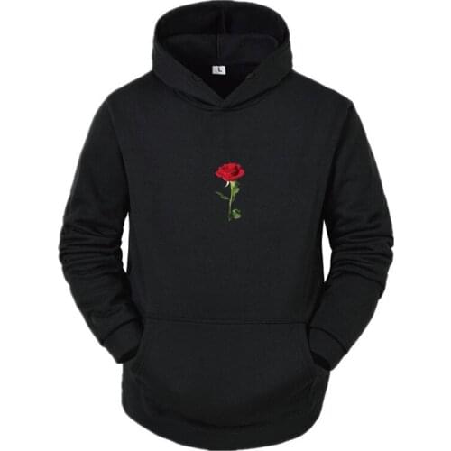 Fashion Men Women Hoodies New 2020Autumn Winter Latest Harajuku Poison Rose Print High Quality Hoodie Hip Hop Streetwear clothes