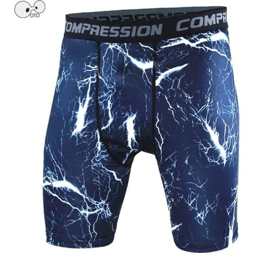 New Arrival Quick Dry Compression Tights Running Short Pants Gym Sport Leggings Crossfit Mens Shorts Football Trousers Jogging