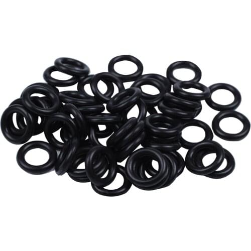 Hot 50 pieces black Nitrile rubber O Ring Seals Washers 12 mm x 2,5 mm x 7 mm