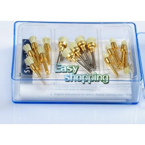 Dental Kerr Finishing Polishing Assorted Kit Cup Brushes