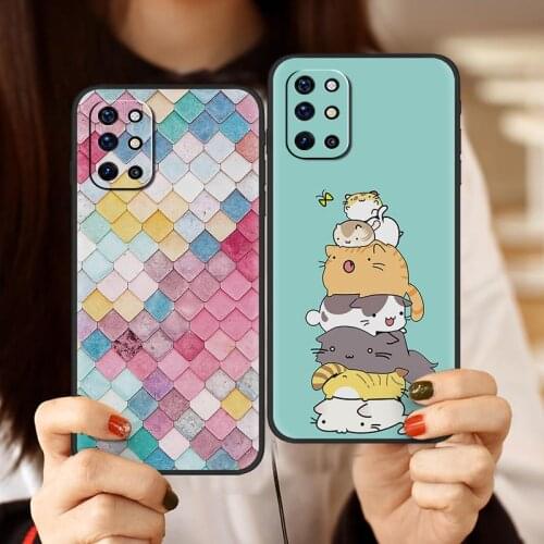 Durable Back Cover Phone Case For OnePlus 8T/1+8T Anti-knock Frosted Shockproof Fashion Design Cover