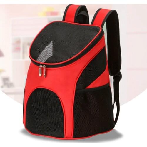 Foldable Pet Backback Carrier for Dog And Cat Portable Travel Outdoor Pet Bags Breathable Dog Bag Pets Accessories Supplies