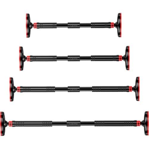 Home DIY Fitness Steel Horizontal Bar Indoor Adjustable Pull-up Device Gym Workout Fitness Equipment Pull Up Training Bar