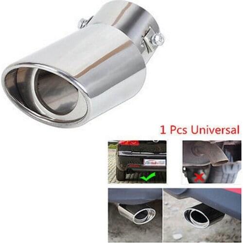 Universal Superior Car Modified Parts Stainless Steel Exhaust Muffler Tip Pipe A5KD