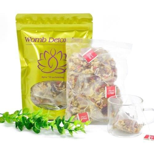 20 pcs/2 packs Herbal womb tea Female Uterus Detox Feminine Vagina Health Care Yoni Detox Vagina Cleaning herbs