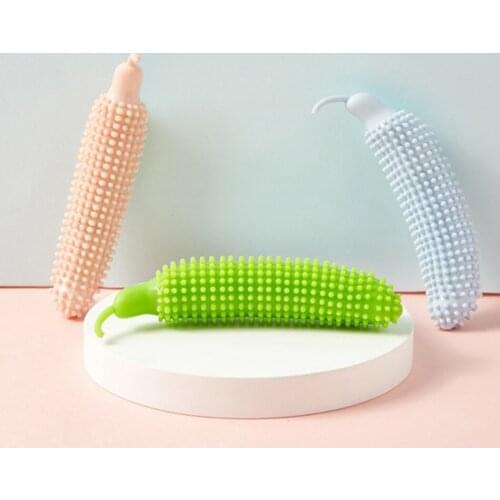 3PCS Dog Chew Toy Cute Interactive Puppy Teeth Cleaning Toy Outdoor Training Anti-Boring Dog Bite Stick Pet Toothbrush Toy