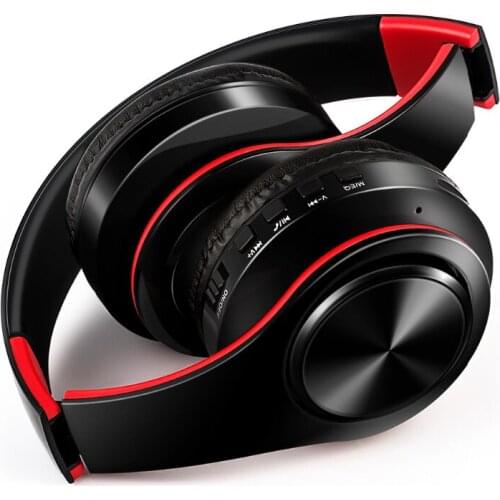 Free Shipping Colorful Wireless Bluetooth Headphones Over Head Gaming Headset with Microphone/Micro TF Card Slot for IOS ANDROID