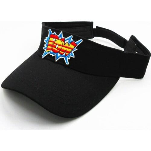 2020 Cotton Pow Letter Embroidery Visors Baseball Cap Adjustable Snapback Cap for Men and Women 260