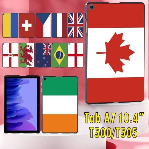 Tablet Case for Samsung Galaxy Tab A7 10.4 Inch SM-T500 SM-T505 Plastic Durable Slim Protective Shell
