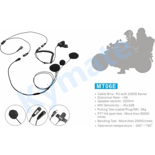 Black Durable MIDLAND Black Durable MIDLAND LXT420, LXT43 BTX1 Motorcycle Helmet Headset Intercom Hands-free Interphone FM Rider