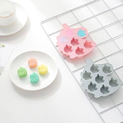 Unicorn Cake Jelly Cookies Soap Mold Chocolate Baking Mould Tray Silicone Mold For Soap Mousse Pastry Tools Cake Decorating Tool