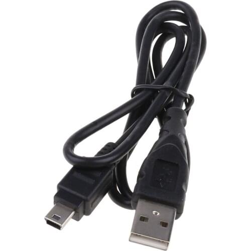 LXAA 0.8m Mini USB Cable Mini USB to USB Fast Data Charger Cable 5 Pin B for MP3 MP4 Player Car DVR GPS Digital Camera HDD mini